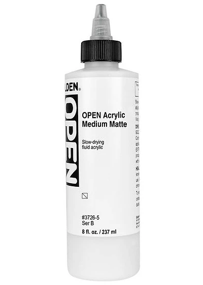 Médium acrylique open mat- 8 oz