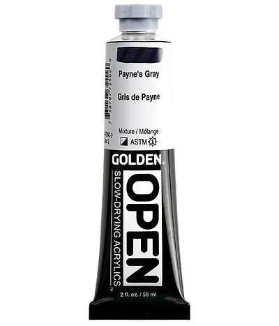 Acrylique open - 2 oz  gris de payne  s2