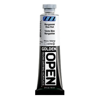 Acrylique open - 2 oz  bleu manganese imitation  s1