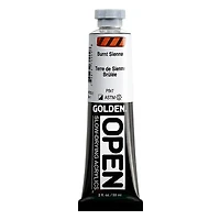 Acrylic open - 2 oz  burnt sienna  s1