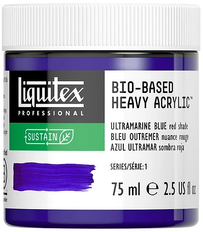 Acrylique bio hv - 2.5oz - bleu outremer nuance rouge - s1