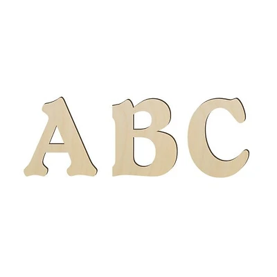 Lettres en bois - 6 pouces - arobase