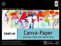 Bloc papier toilé - 12x16po (10f)