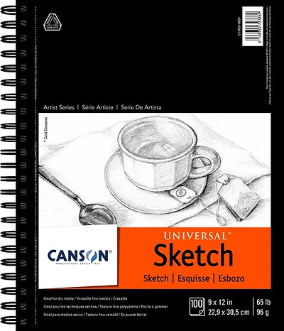 Cahier croquis - spirale - 65lb