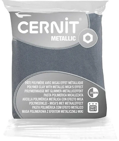 Polymer Modelling Clay - Metallic Silver