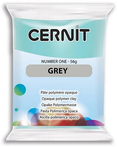 PÂTE À MODELER POLYMÈRE NUMBER ONE - FINITION OPAQUE Gris 0,056