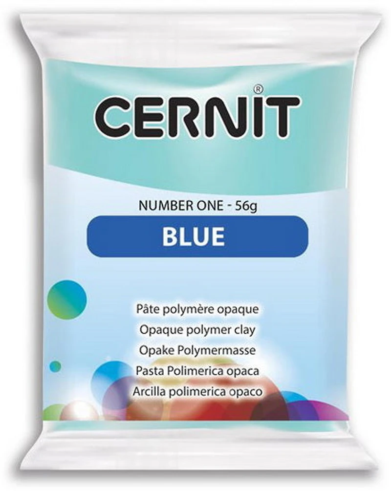 PÂTE À MODELER POLYMÈRE NUMBER ONE - FINITION OPAQUE Bleu 0,056