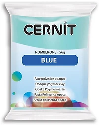 PÂTE À MODELER POLYMÈRE NUMBER ONE - FINITION OPAQUE Bleu 0,056