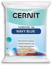 PÂTE À MODELER POLYMÈRE NUMBER ONE - FINITION OPAQUE Bleu Marine 0,056