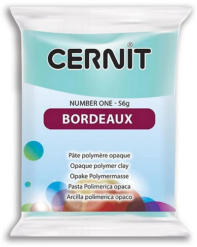 PÂTE À MODELER POLYMÈRE NUMBER ONE - FINITION OPAQUE Bordeaux 0,056