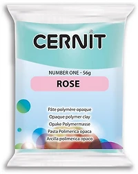 PÂTE À MODELER POLYMÈRE NUMBER ONE - FINITION OPAQUE Rose 0,056