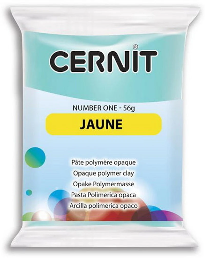 PÂTE À MODELER POLYMÈRE NUMBER ONE - FINITION OPAQUE Jaune 0,056