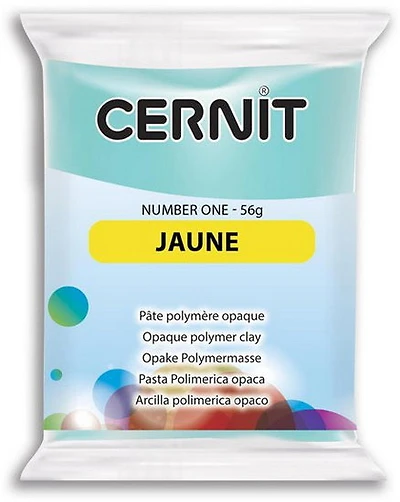 PÂTE À MODELER POLYMÈRE NUMBER ONE - FINITION OPAQUE Jaune 0,056