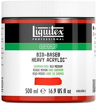 Acrylique bio hv - 16oz - rouge moyen sans cadmium - s5