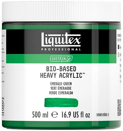 Acrylique bio hv - 16oz - vert émeraude - s2