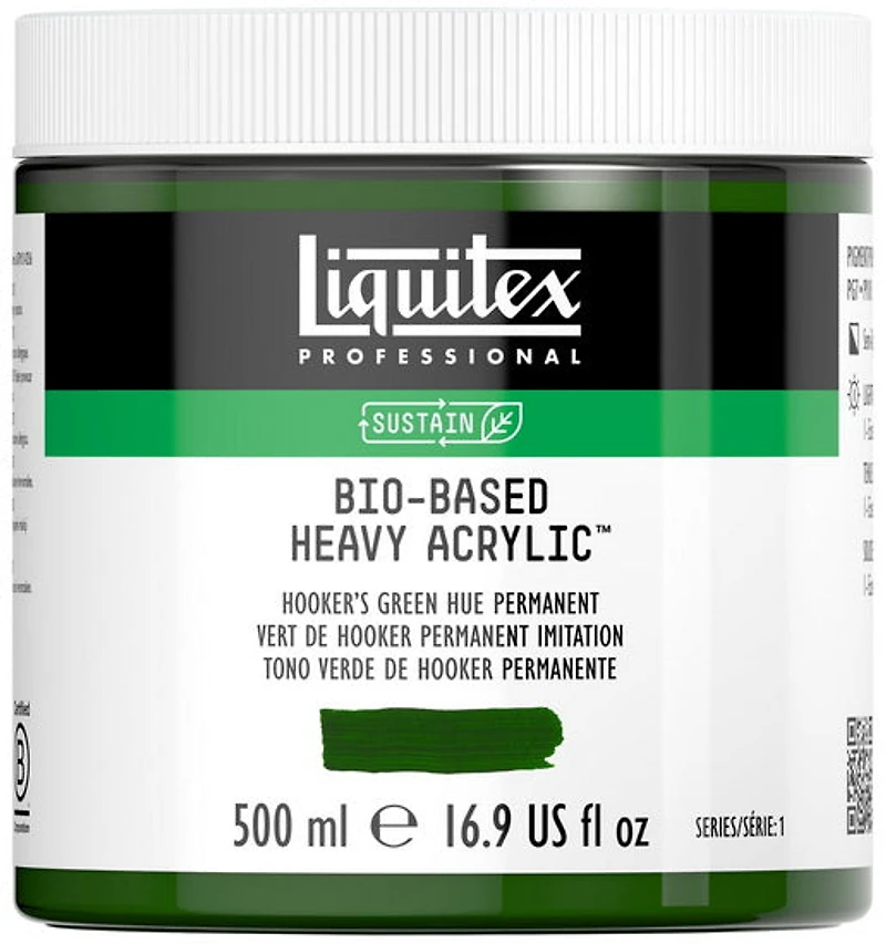 Acrylique bio hv - 16oz - vert hooker permanent imitation - s1
