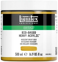 Acrylique bio hv - 16oz - or éclatant iridescent - s2