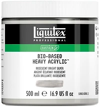 Acrylique bio hv - 16oz - argent iridescent - s2