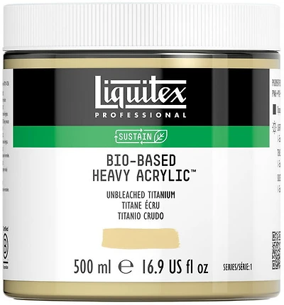 Acrylique bio hv - 16oz - titane écru - s1