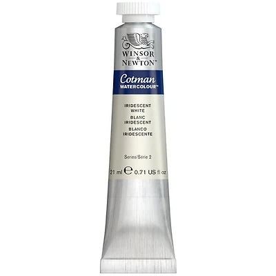 Aquarelle cotman - 21ml - blanc iridescent - s2