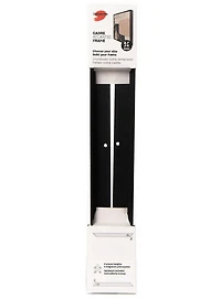 Ens. 2 systèmes moulure toile régulière noir 40po