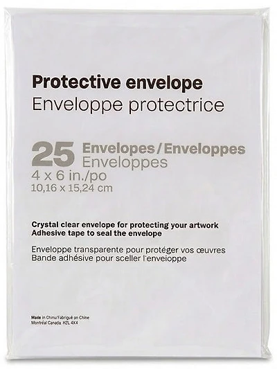 Ens. 25 enveloppes protectrices