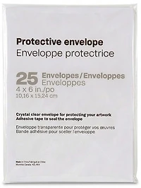 Ens. 25 enveloppes protectrices