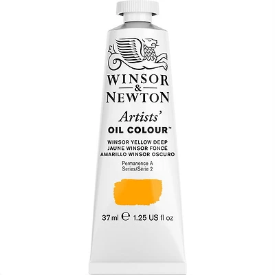Artists' Oil Colour - WINSOR YELLOW DEEP - 37 MILLILITER