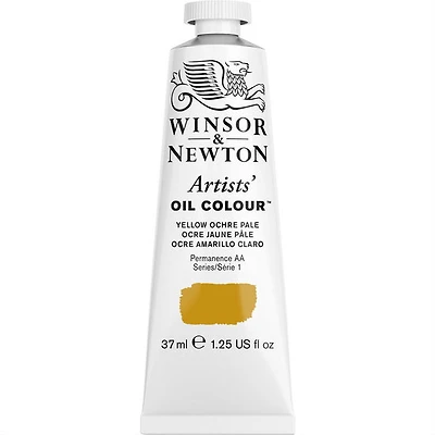 Huile artiste - 37ml - ocre jaune pâle - s1