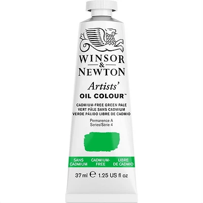 Huile artiste - 37ml - vert pâle sans cadmium - s4