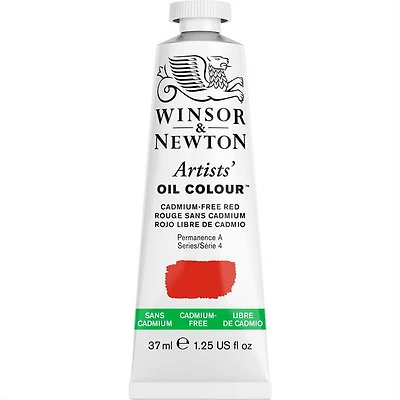 Huile artiste - 37ml - rouge sans cadmium - s4