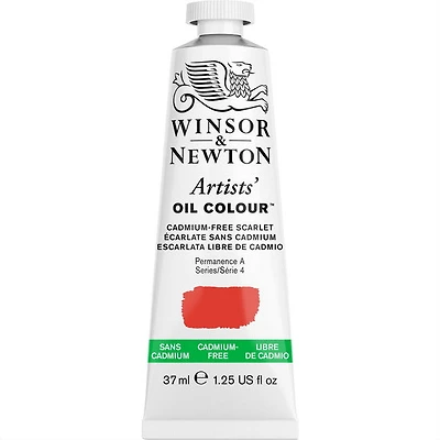 Huile artiste - 37ml - écarlate sans cadmium - s4