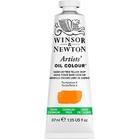 Huile artiste - 37ml - jaune foncé sans cadmium - s4