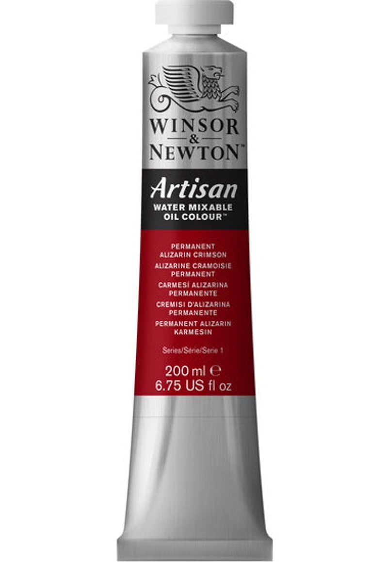 Huile artisan - 200ml - alizarine cramoisie permanent - s1