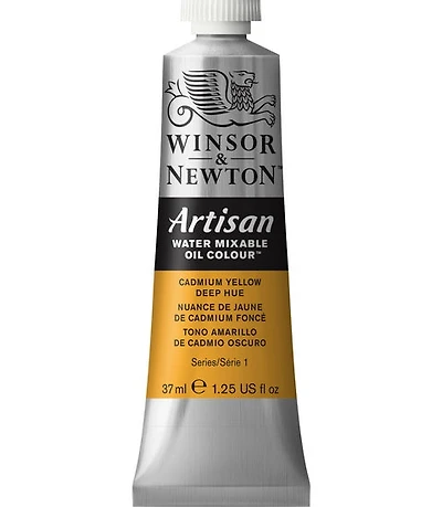 Huile artisan - 37ml - nuance de jaune cadmium foncé - s1