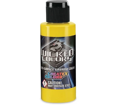 Couleurs pour aérographe wicked jaune- 59ml