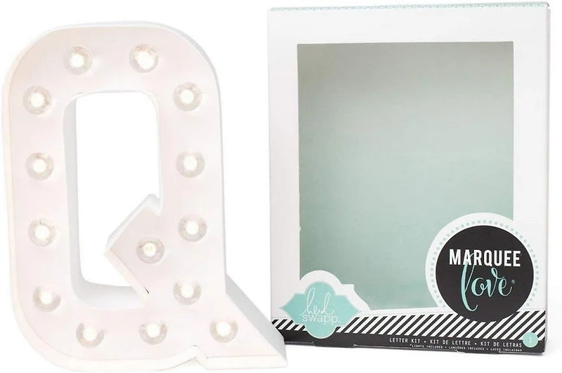 Lettres lumineuses (a à z) marquee love