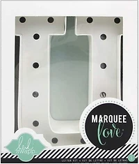 Lettres lumineuses (a à z) marquee love -