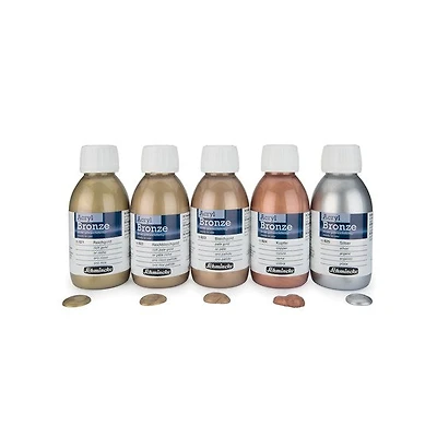 Bronze acrylique - argent milliliter