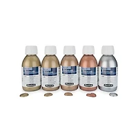 Bronze acrylique - argent milliliter