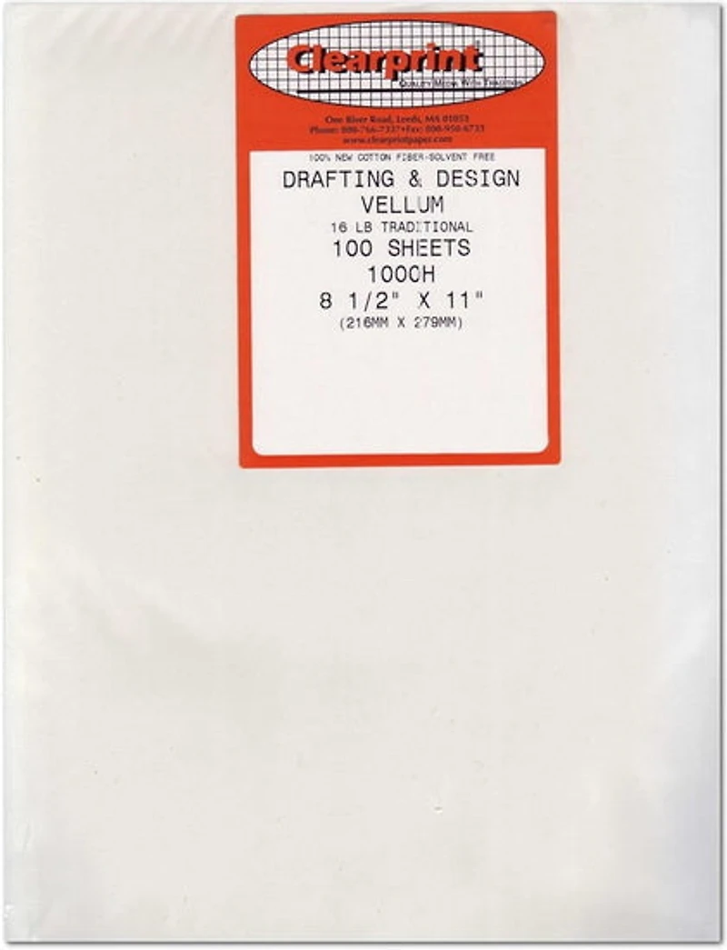 Papier vélin 1000h - 8.5x11po