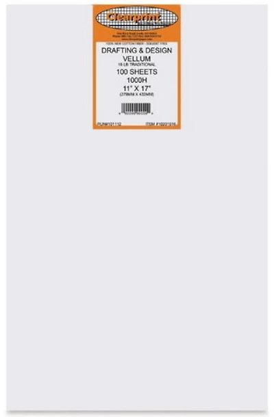 Papier vélin 1000h - 11x17po