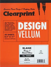 Bloc papier vélin 1000h