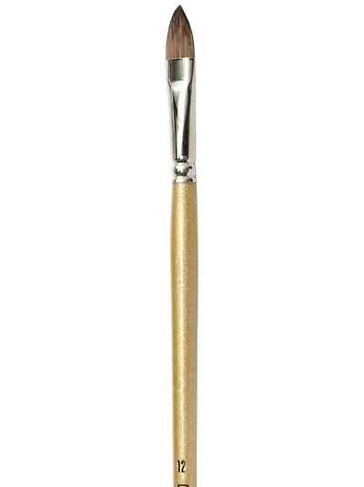 Brush Long Handle/Red Sable Oval