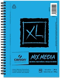 Cahier techniques mixtes - xl - 98lb - 5.5x8.5po (60f)