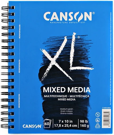 Cahier techniques mixtes - xl - 98lb - 7x10po (60f)