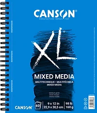 Cahier techniques mixtes - xl - 98lb - 9x12po (60f)
