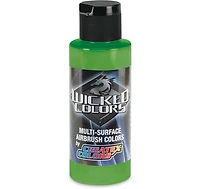 Couleurs pour aérographe wicked vert fluorescent- 59ml