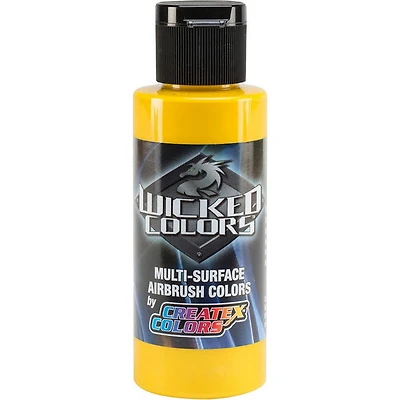 Couleurs pour aérographe wicked jaune perlé - 59ml