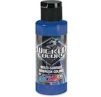 Couleurs pour aérographe wicked bleu perlé - 59ml